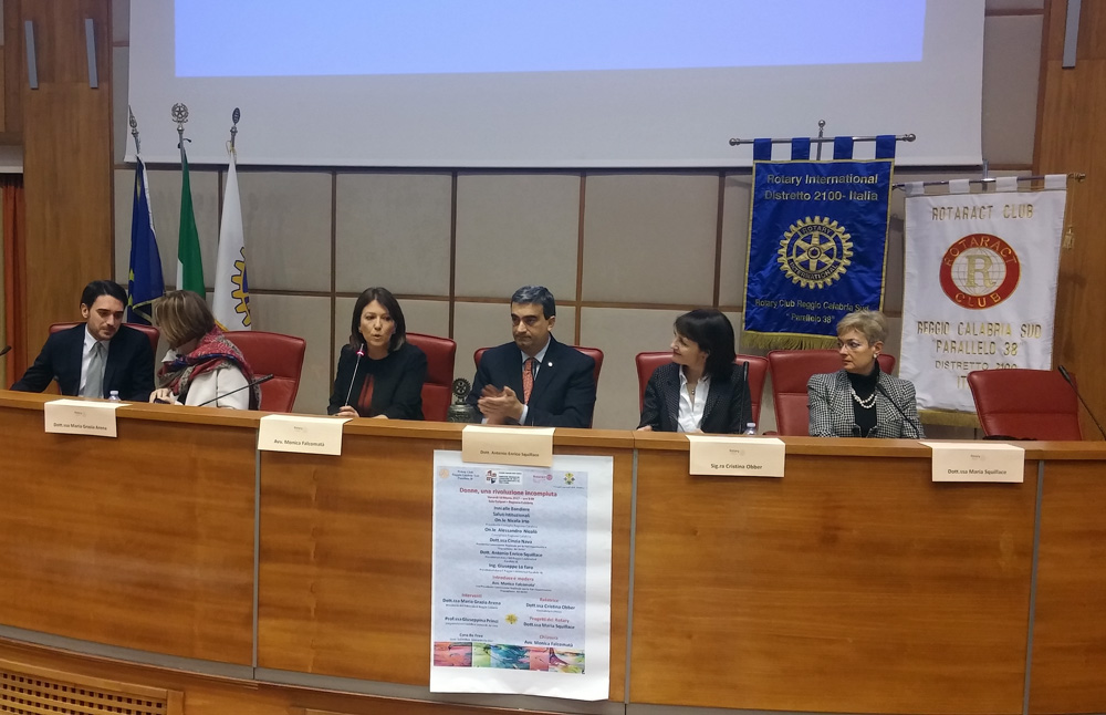 Rotary Club: “Parità di genere, una rivoluzione incompiuta”