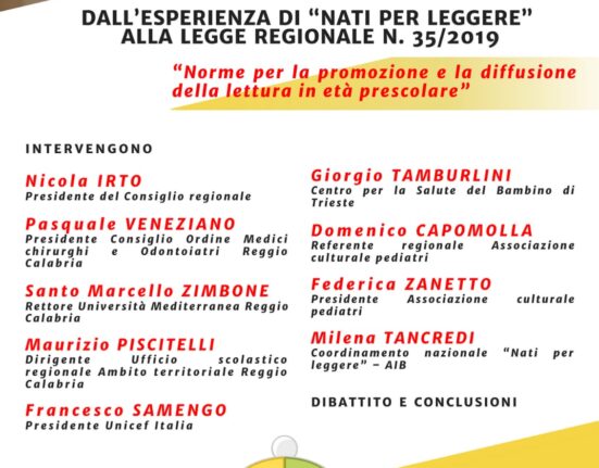 Lunedì 18 convegno a Palazzo Campanella sulla promozione della lettura prescolare