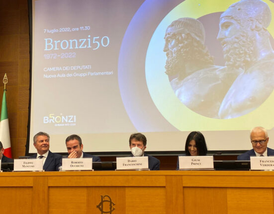 Bronzi50, il ministro Franceschini: ‘Siano simbolo dell’Italia intera’