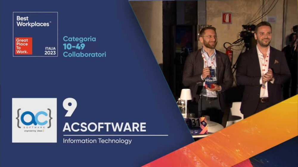 ‘Best Workplaces Italia’, premiata la calabrese ‘ACSoftware’