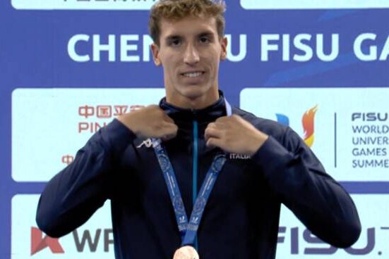 Nuoto Il catanzarese Caserta fa il bis di medaglie alle Universiadi 2023