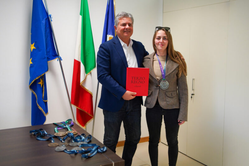 Mancuso: “Noemi Canino atleta straordinaria Forza di volontà e talento innato”