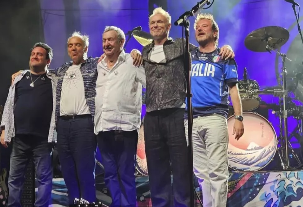 Nick Mason a Roccella Ionica, rinasce la leggenda dei Pink Floyd