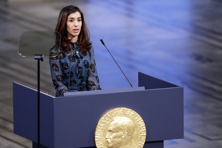 In Calabria il Premio Nobel Nadia Murad: “Donne vittime di violenza, non siete sole”