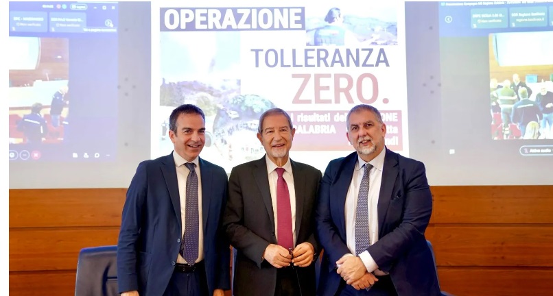 ‘Tolleranza Zero’ diventa buona pratica nazionale Musumeci: “Calabria esempio”
