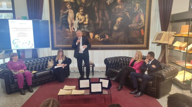 Palazzo Campanella: premiati gli studenti del concorso ‘Rispettami’ contro la violenza di genere